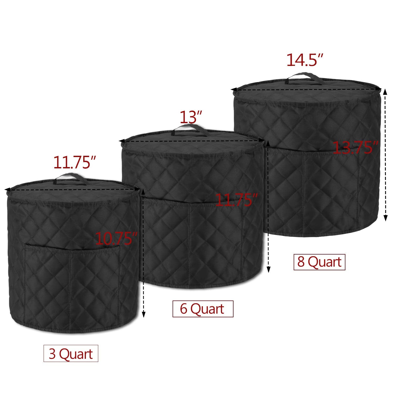 Luxja dust cover suitable models fit 8-quart Instant Pots