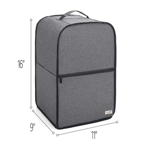 Luxja top-handle design with reinforced stitching for easy lifting.