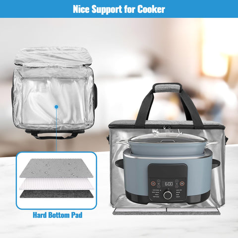 LUXJA Ninja Pro bag aluminum lining for easy wipe-clean maintenance.