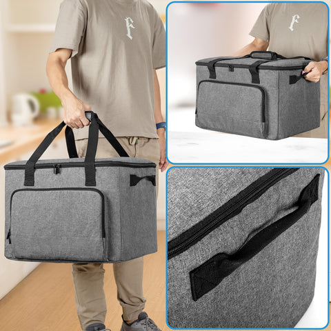 LUXJA Ninja Pro bag dimensions 18 by 13 by 12 inches.