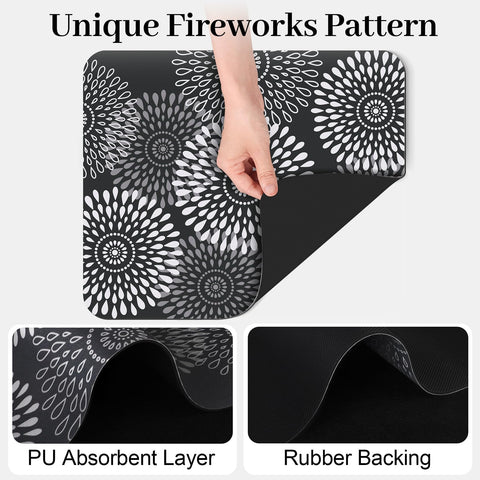 LuxStep pattern option adds style while drying dishes.