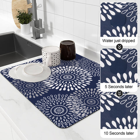 LuxStep foldable mat rolled for compact storage after use.