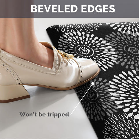 LuxStep beveled edges reduce trip hazards in daily use.