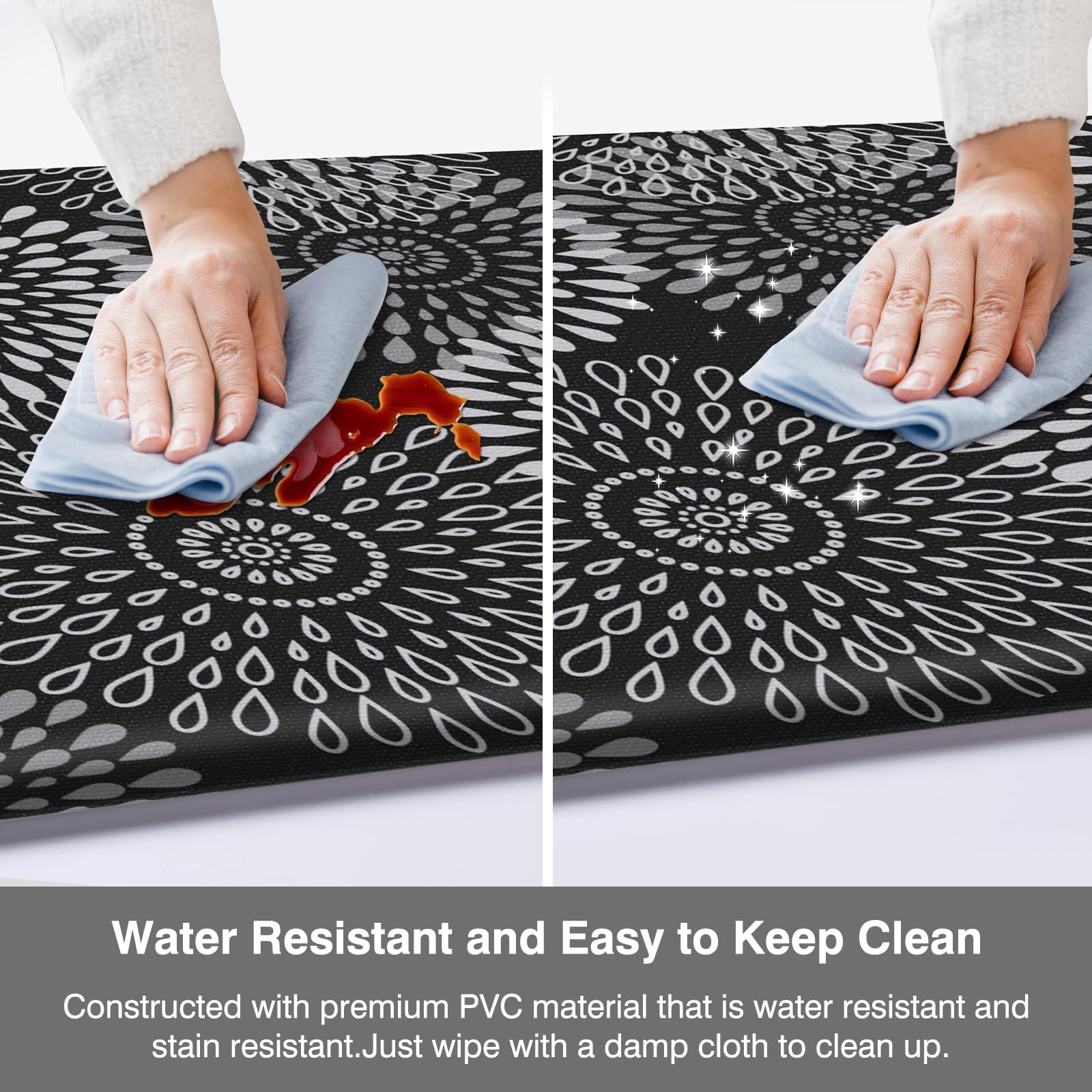 LuxStep dish-drop protection helps prevent breakage during cleanup.