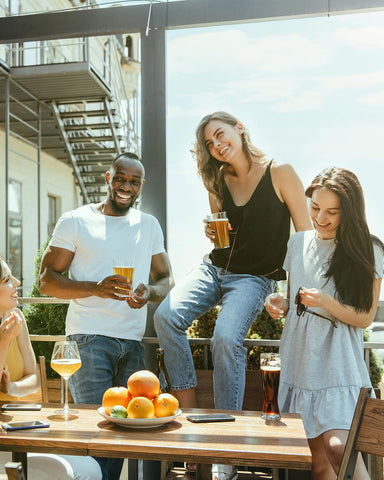 LUXU 20oz glasses are versatile for all liquors and cheers.