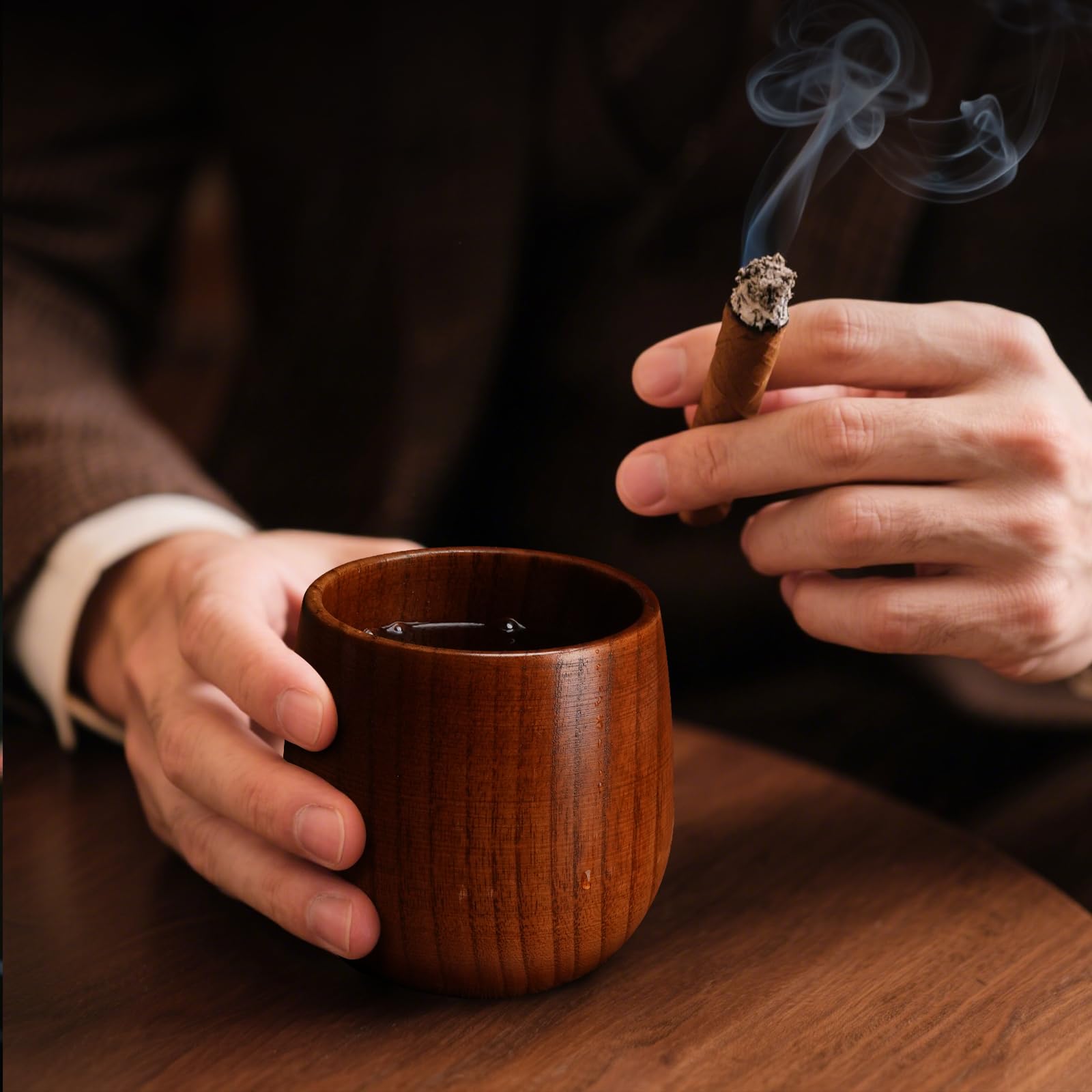 LUXULISH durable wooden glass designed for everyday use and gatherings.