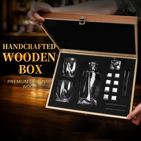 Luxulish handcrafted wooden box showcases premium gift presentation
