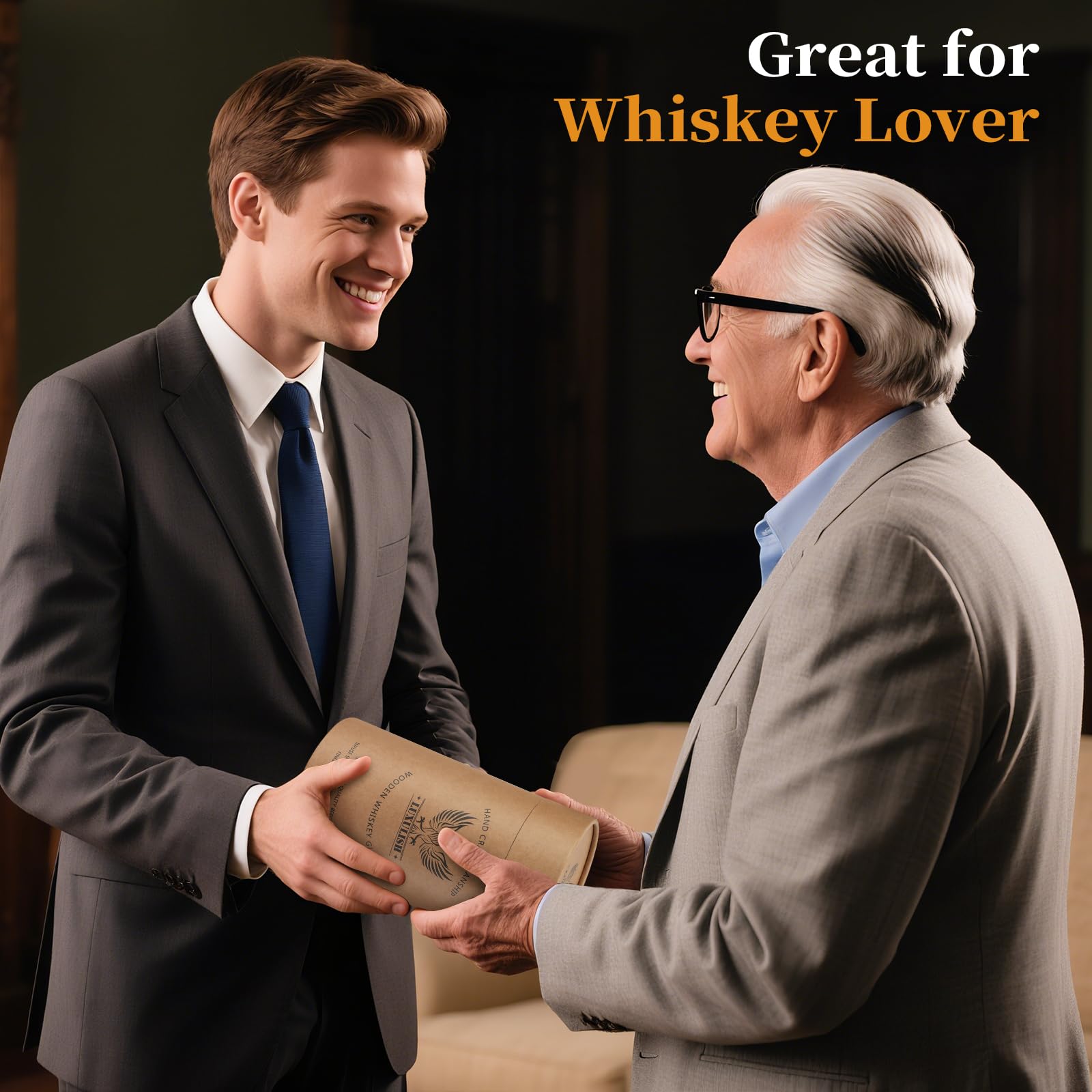 LUXULISH multi-use glass suited for whiskey, bourbon, or cocktails.