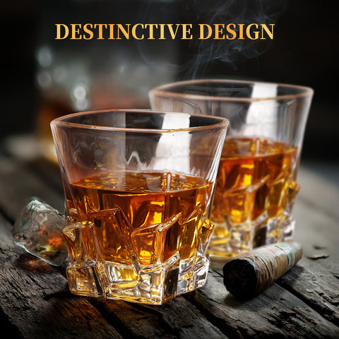 LUXULISH non-lead crystal decanter delivers pure clarity and brilliance