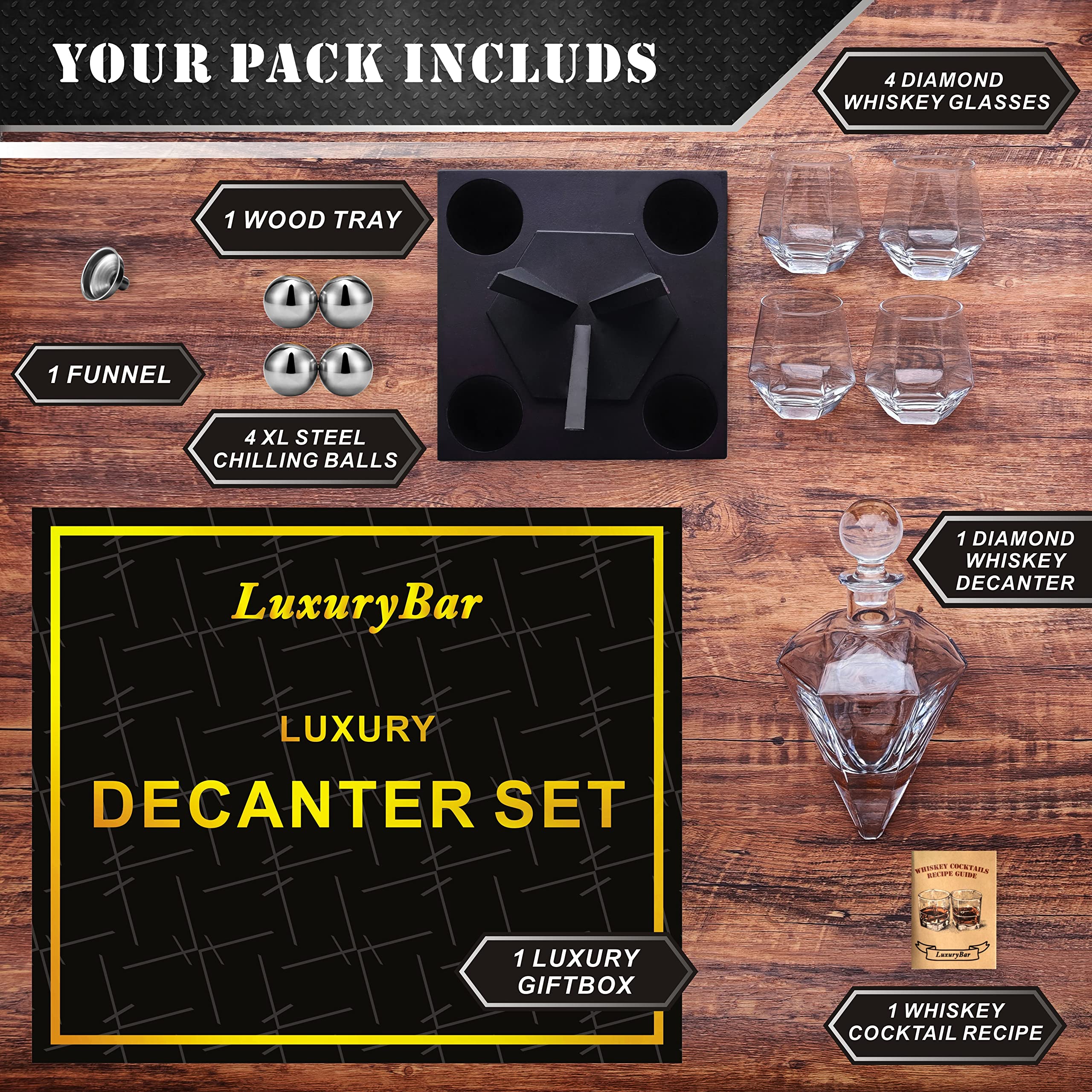 LuxuryBar cocktail recipe guide book expands mixing ideas for home bartenders.