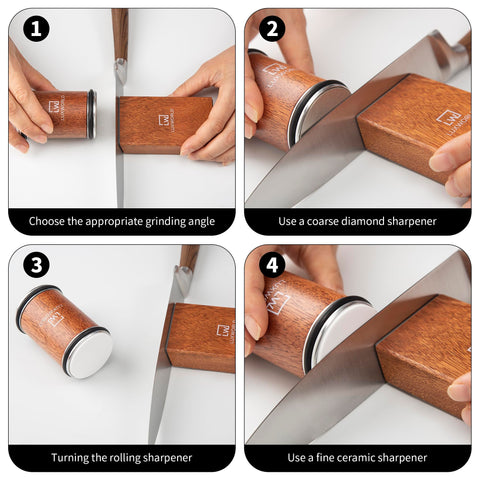 Luxworld gift packaging elevates this sharpening kit as a thoughtful kitchen gift