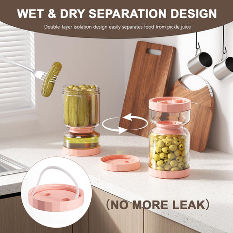 LveSunny double-layer isolation shows splash-free juice separation.