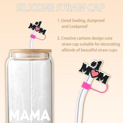 Lvoetgif silicone straw cover for travel protection