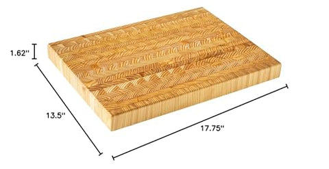 LW Handmade Larch Wood Canada end grain medium cutting board handmade in Margaree with care
