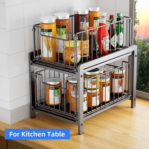 Lxmons foldable wire basket saves space when not in use