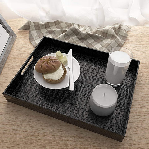 Lyellfe bedside breakfast tray enables in-bed meals and morning rituals.
