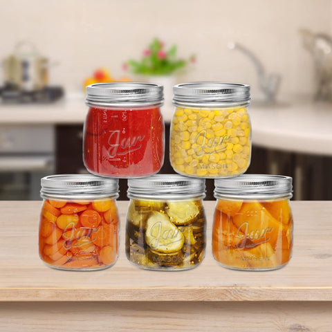Dishwasher-safe glass jars simplify cleanup after use.