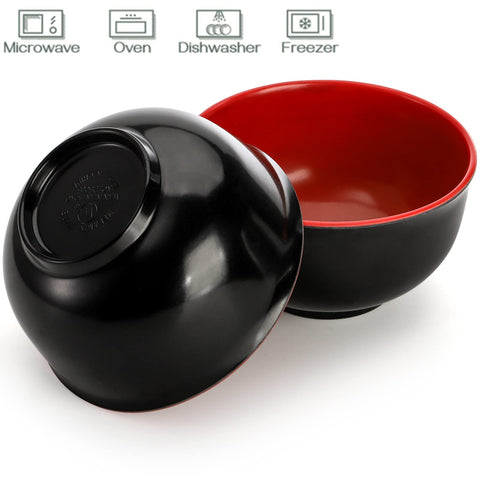 Lyellfe dishwasher-safe melamine dinnerware for easy cleanup.