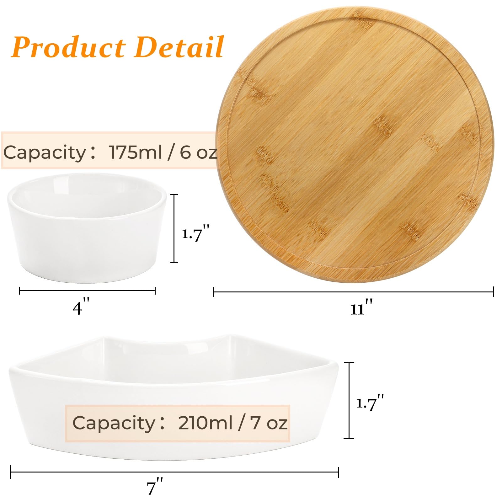 Lyellfe porcelain compartments present a clean, segmented setup for appetizers.