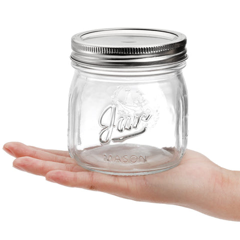 Great for homemade jams, pickles, or sauces in a jars set.