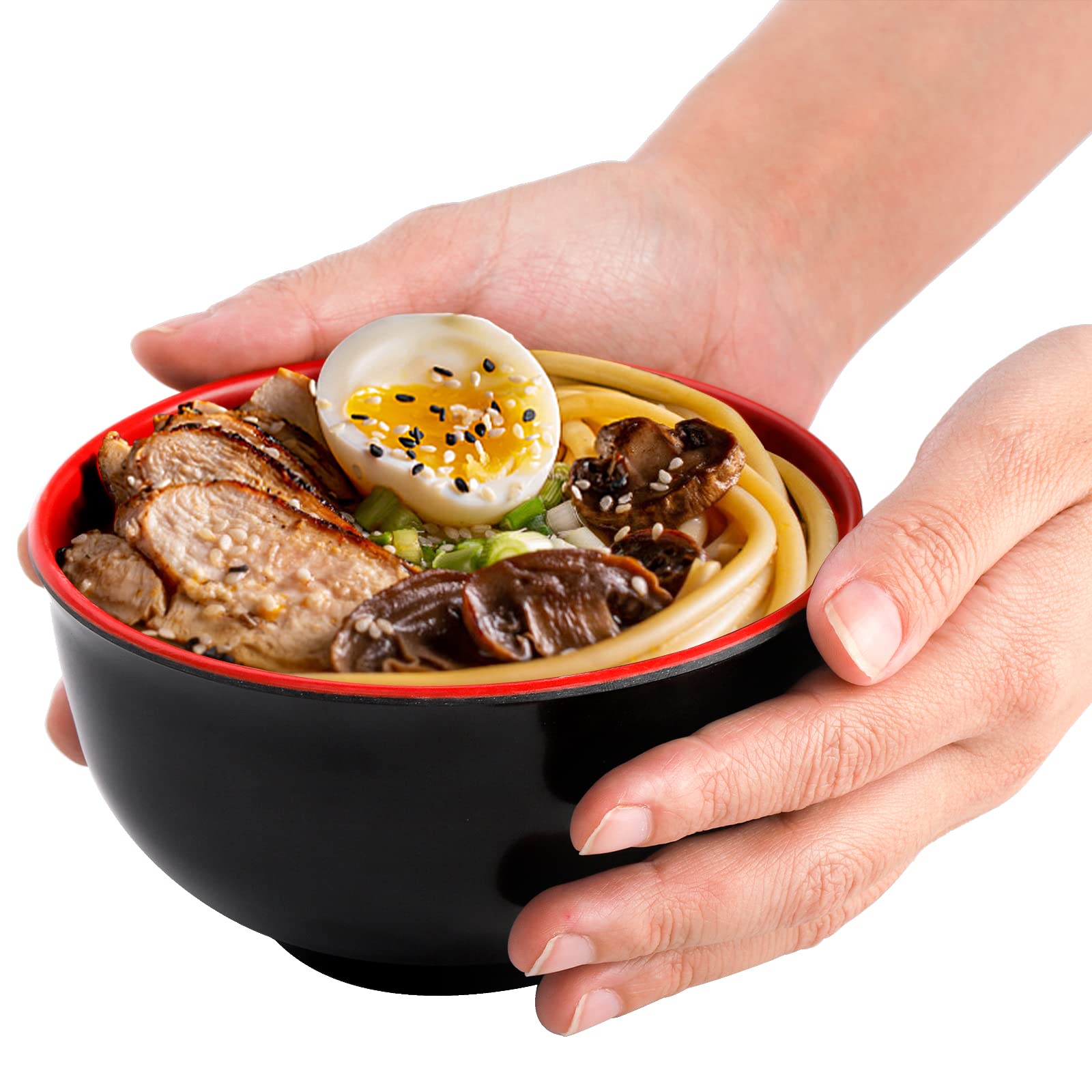 Lyellfe classic Japanese-style bowl design enhances serving.