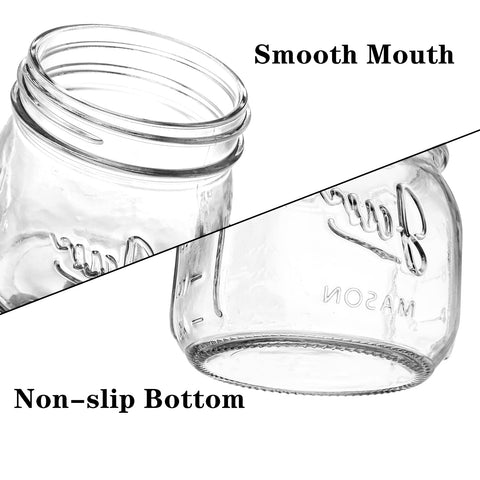Lyellfe transparent body jars show contents at a glance and reduce refills.