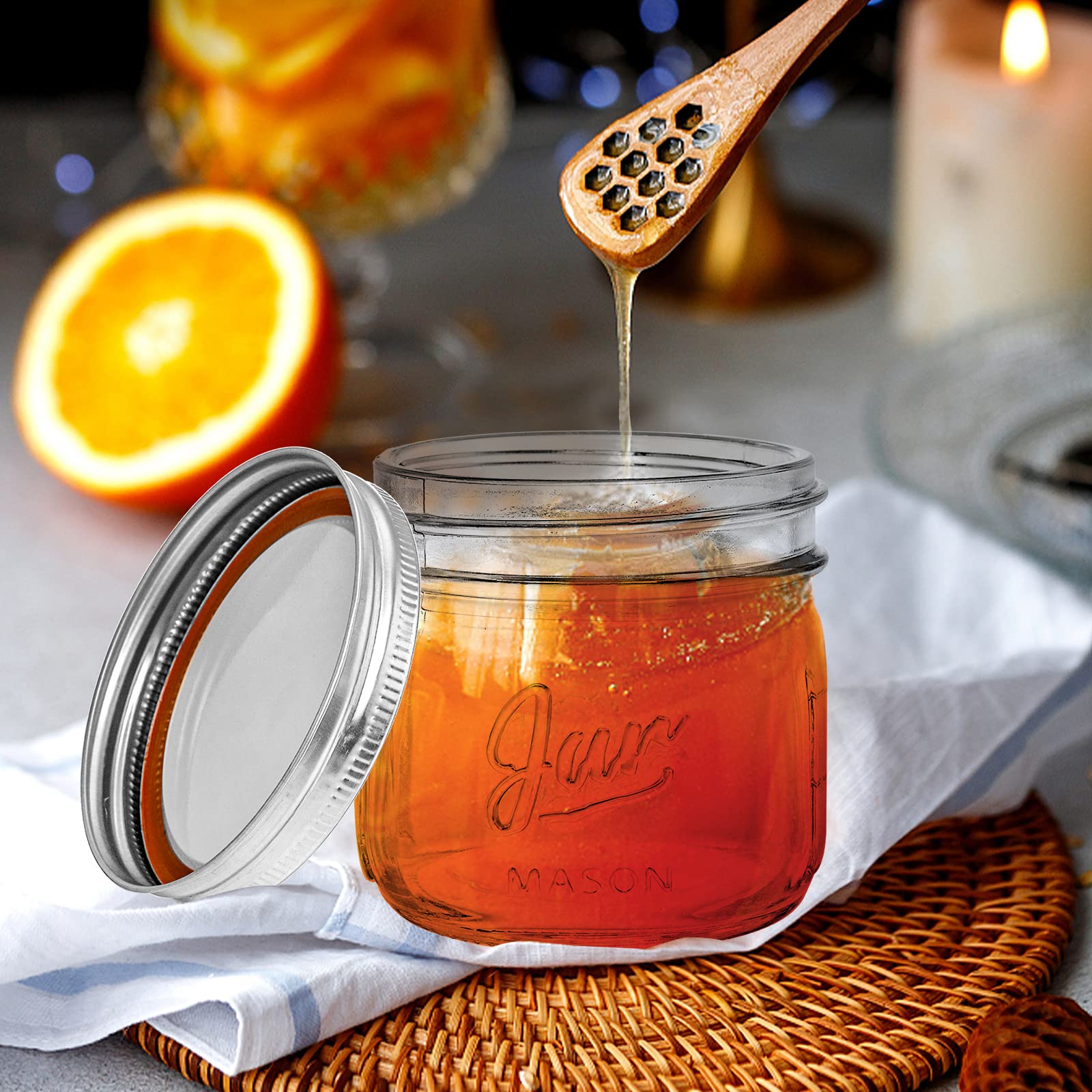 Lyellfe jars ideal for wedding favors and handmade gifts.