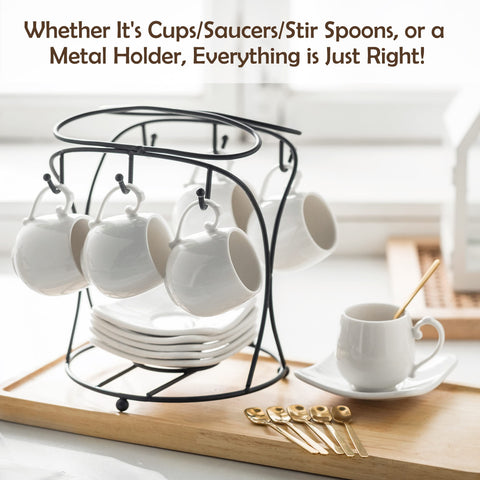 LYEOBOH gold spoon accent adds luxury to the coffee moment.