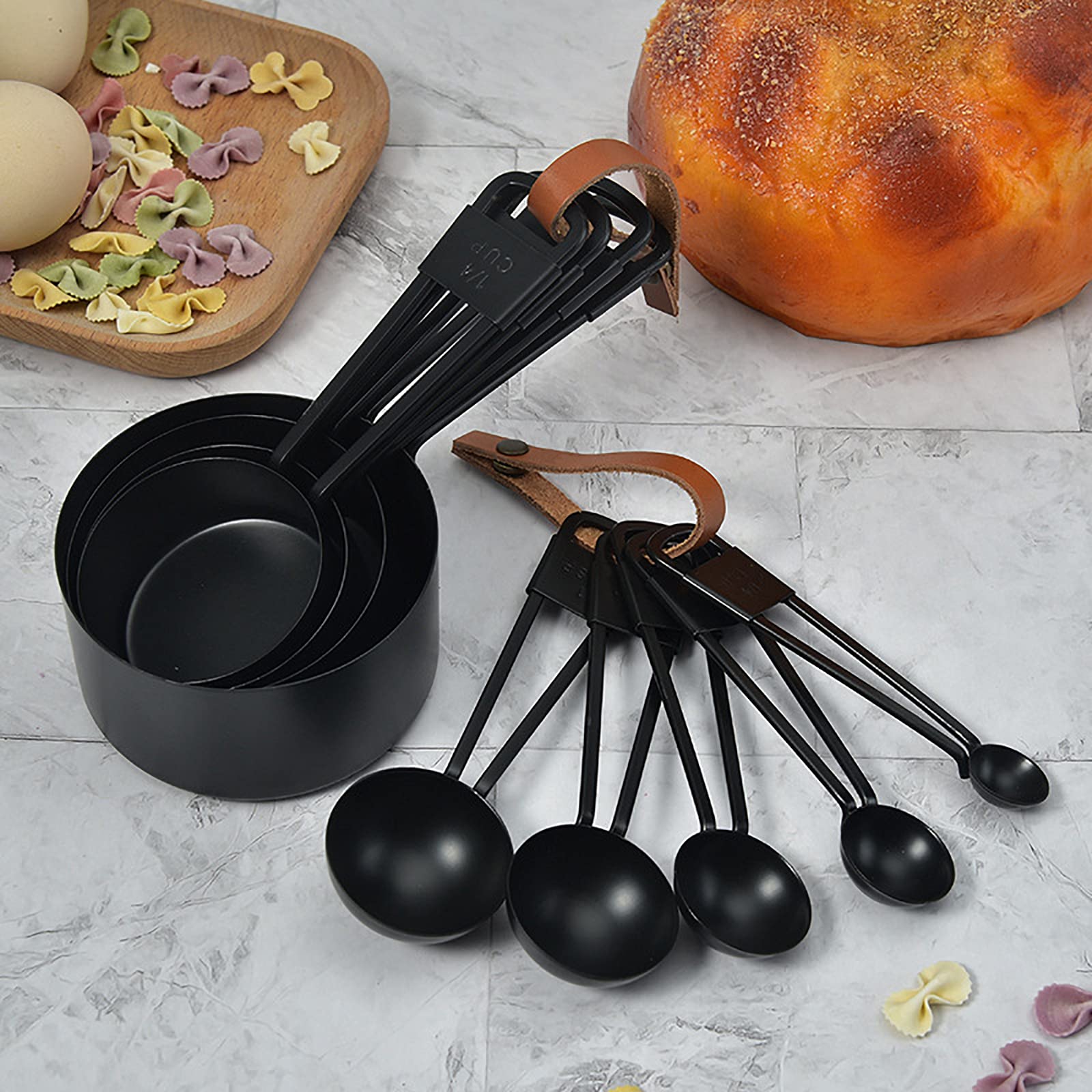 LYFJXX measures accurately for dry and liquid ingredients during meal prep.