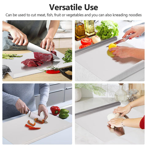 LYHLYA cutting board in kitchen for baking and dough work.