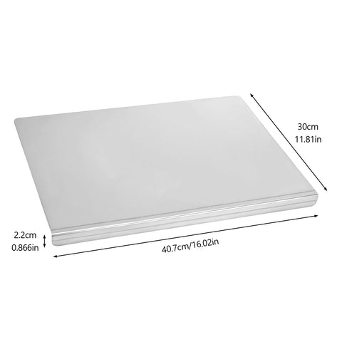 LYHLYA cutting board large top view showing expansive surface for chopping veggies.