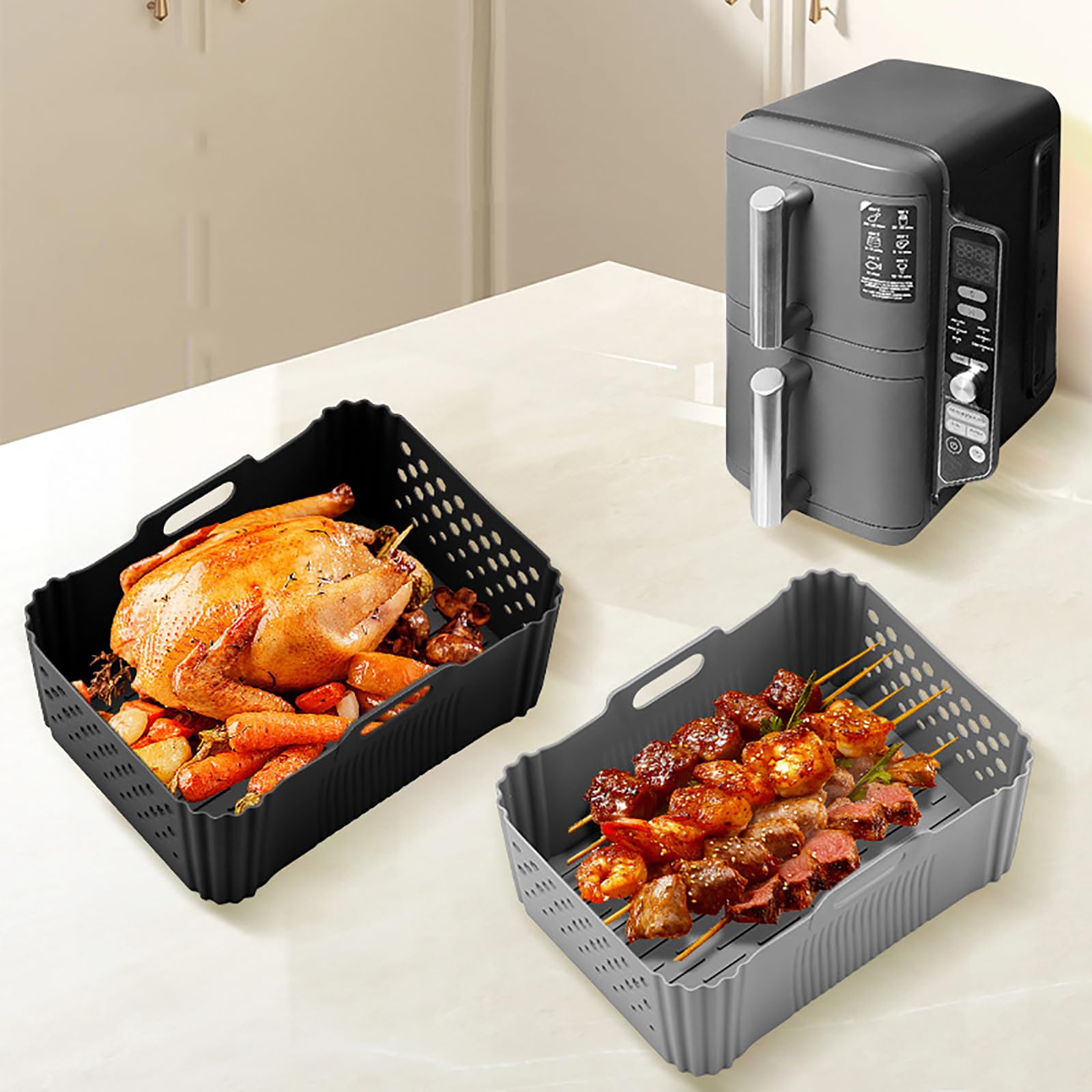 LYHOLKEER dual-handles design keeps hands safe during handling