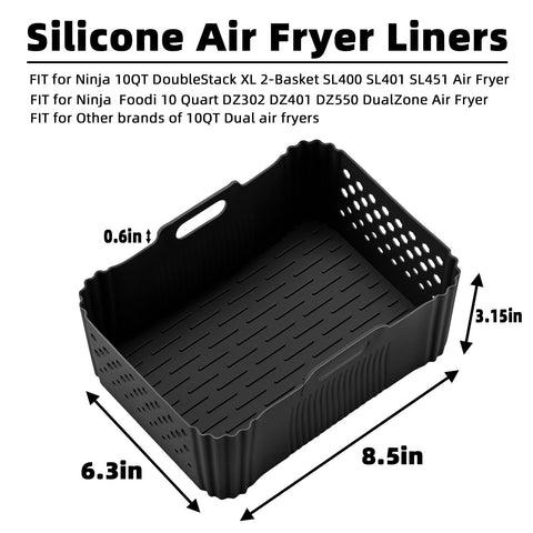 LYHOLKEER front-back perforations improve airflow for even cooking