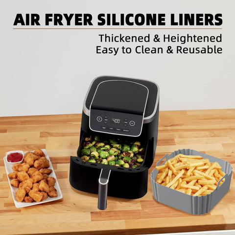 Reusable and durable LYHOLKEER liner reduces waste compared to parchment paper.