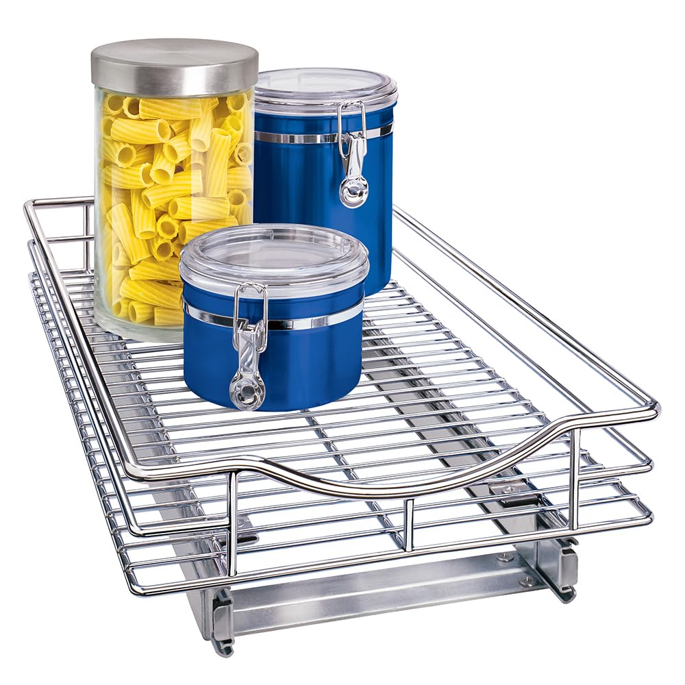 LYNK PROFESSIONAL pull-out cabinet organizer with smooth glide for quick access.
