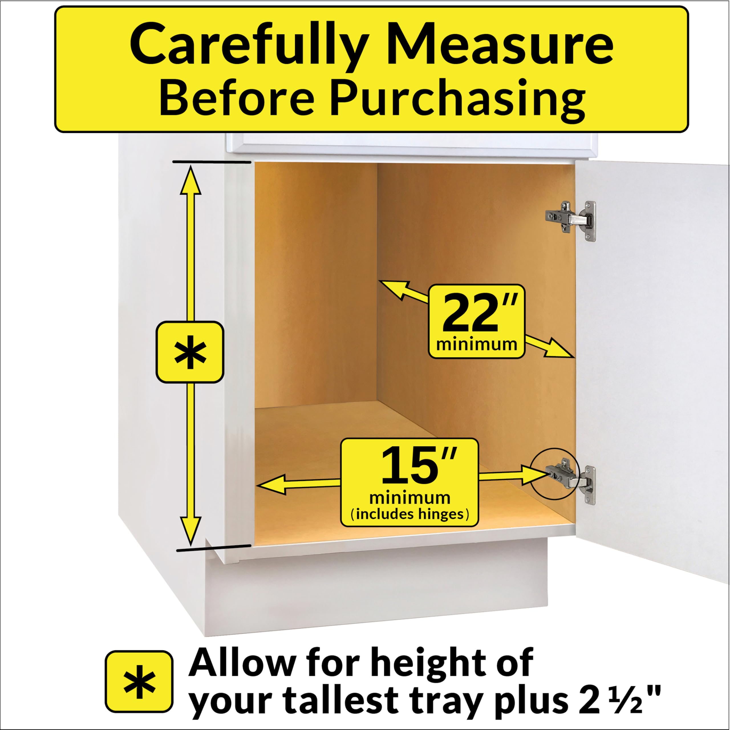 LYNK PROFESSIONAL vertical locking structure prevents sag under heavy bakeware.