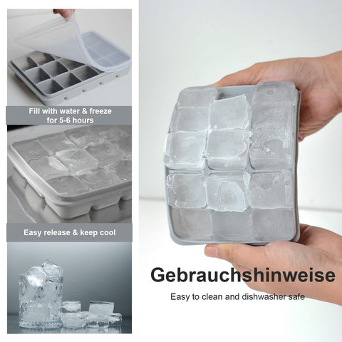 LYQOQYL large-cube-tray one-point-five-inch cubes deliver generous portions for drinks.