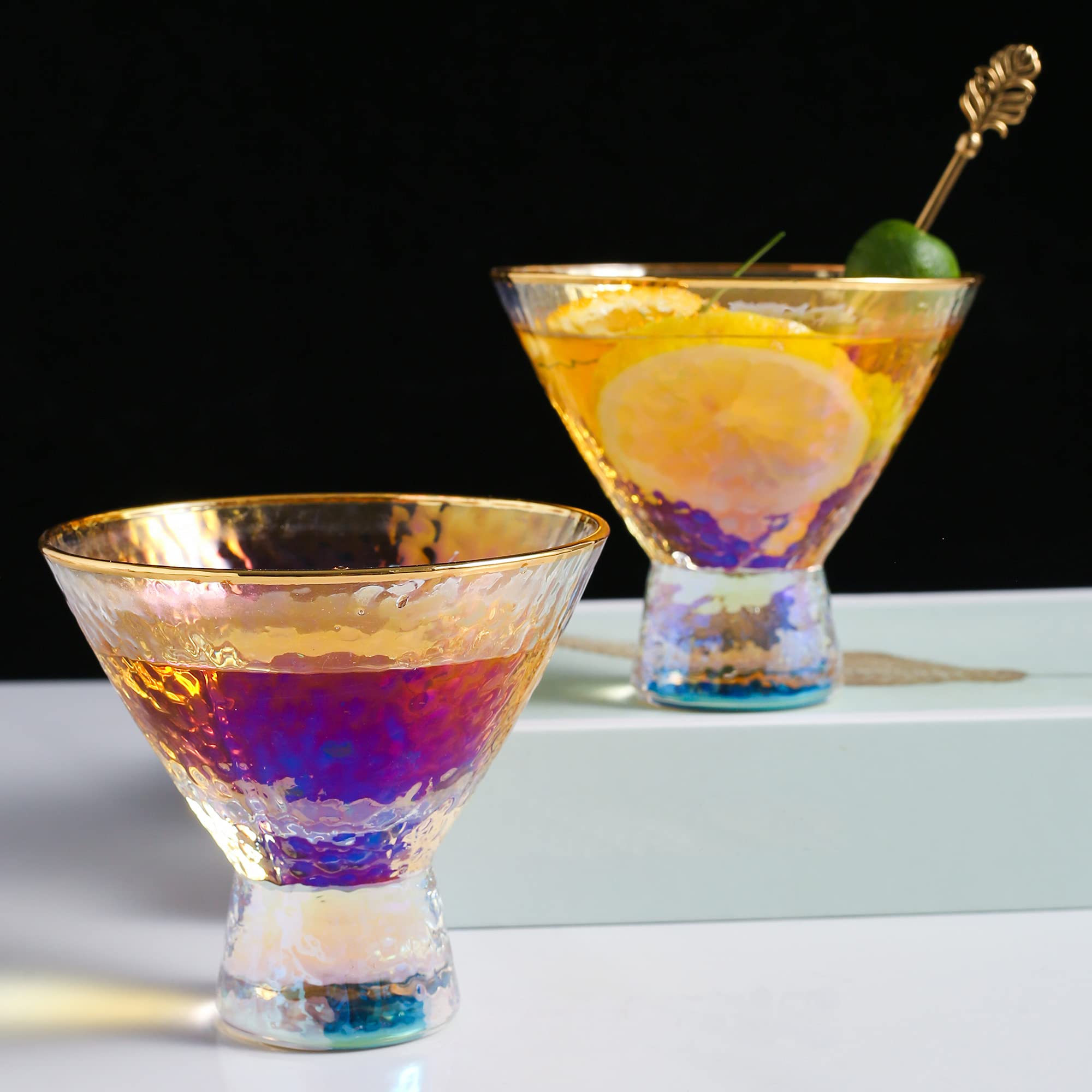 Lysenn durable glassware designed for repeat use in home bars.