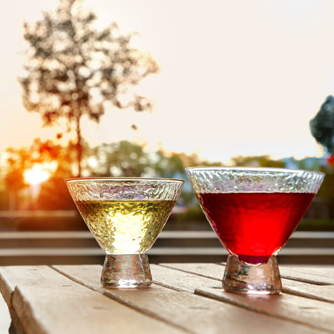 Lysenn durable stemware with heavy base for stable everyday use.