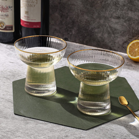 Lysenn hand-blown glassware enhances clarity and craft for special occasions.