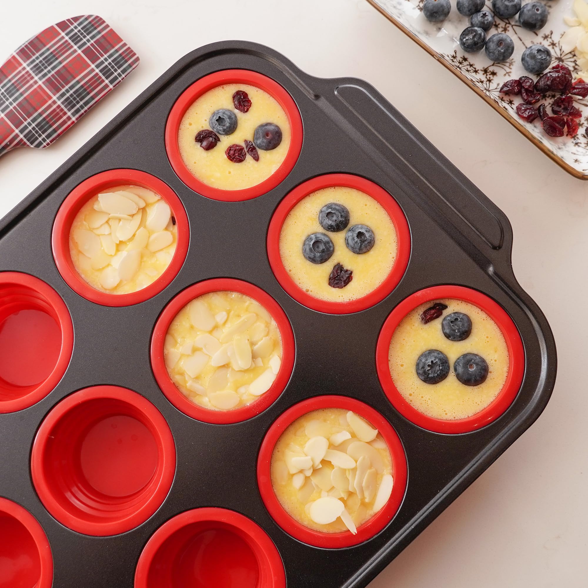 Lyveit egg bite molds for versatile mini treats in the silicone set