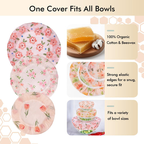 Lyvhoris 10in bowl cover ready for meals and produce storage