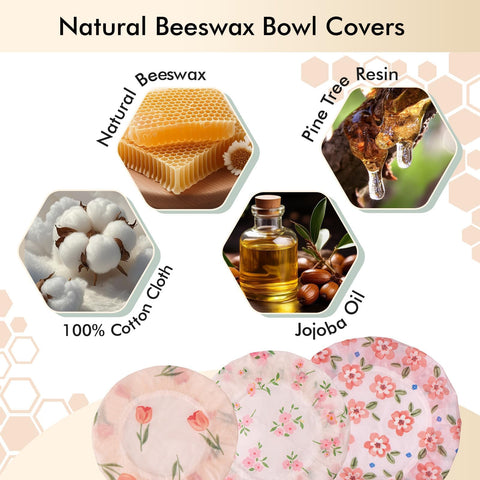 Lyvhoris 6in bowl cover with elastic edge securing leftovers