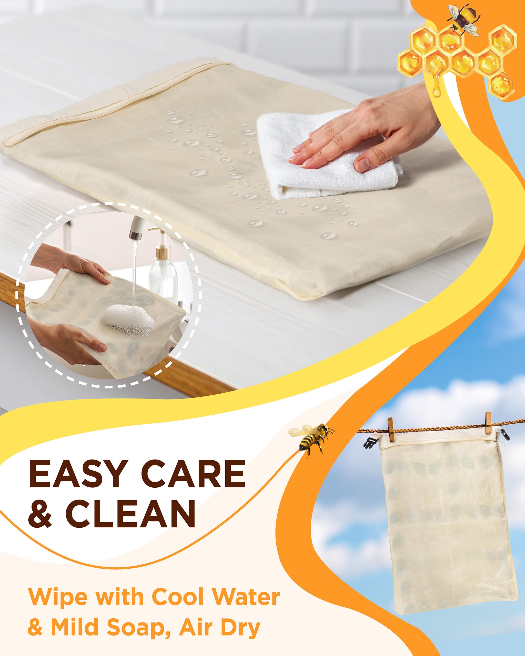 Lyvhoris bread bag fits large loaves up to 12 inches