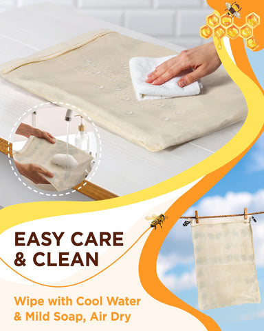 Lyvhoris bread bag fits large loaves up to 12 inches
