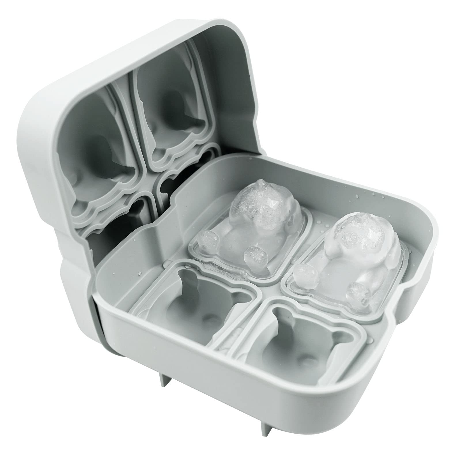 LYWUU Bulldog mold in Morandi blue is BPA-free and dishwasher-safe.