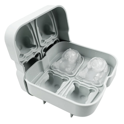 LYWUU Bulldog mold in Morandi blue is BPA-free and dishwasher-safe.
