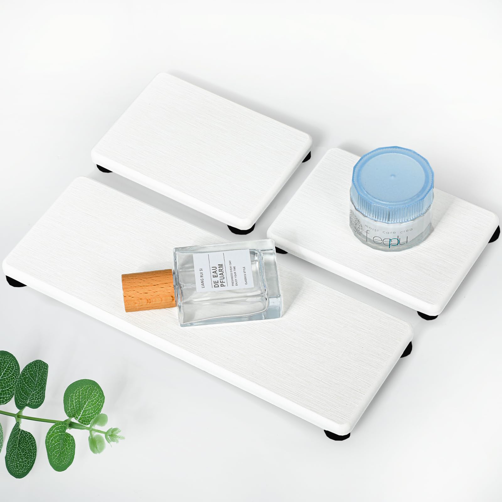 Lyxel stone drying tray close-up showing diatomite pores for rapid moisture absorption.