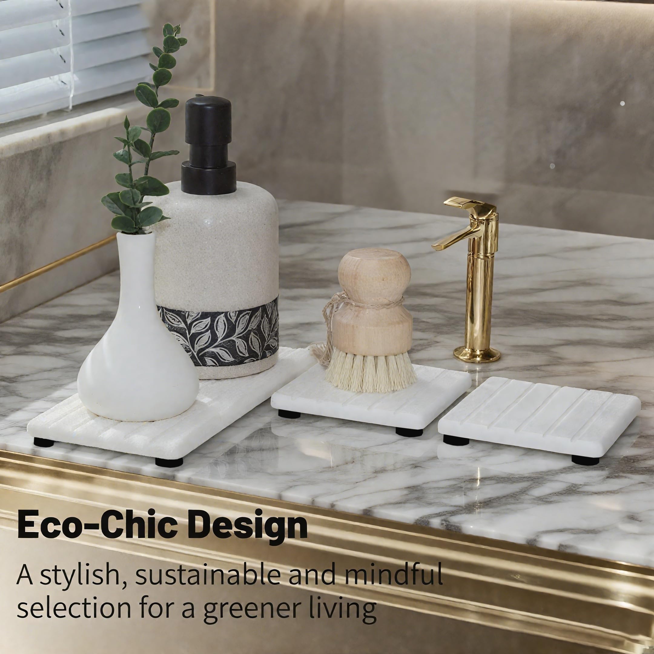 Lyxel drying tray dimensions give ample space for daily bathroom and kitchen tasks.