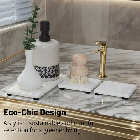 Lyxel drying tray dimensions give ample space for daily bathroom and kitchen tasks.
